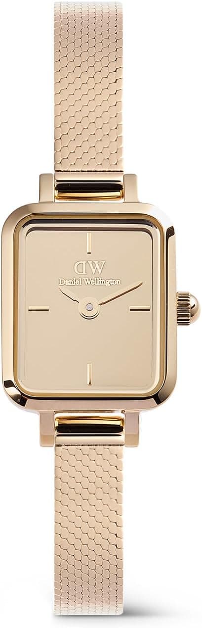 Daniel Wellington DW00100799 Quadro Mini Reflection Stainless Steel Watch for Women, 15.4 mm x 18.2 mm Size, Rose Gold on Amazon.ae - Price Tracker
