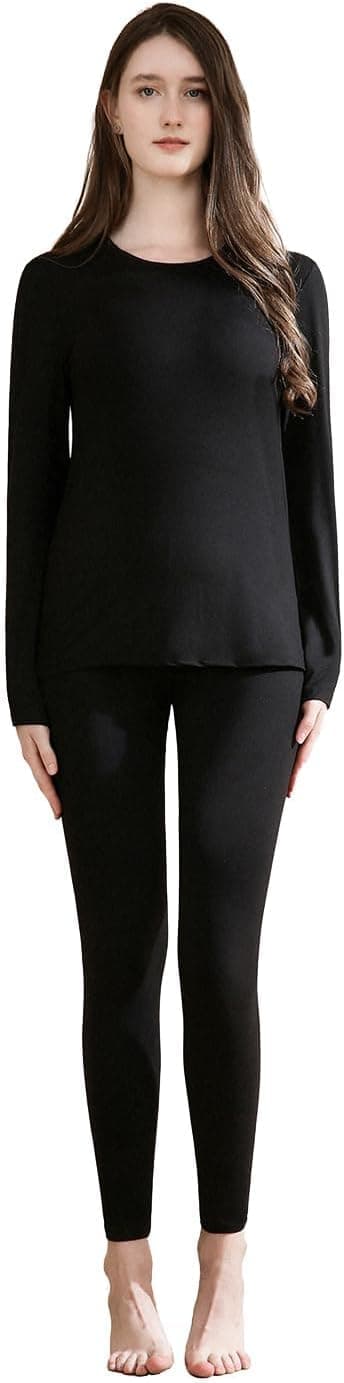 casme Thermal Underwear for Women Cold Weather Top Bottom Soft Stretch Fabric Weightless Imperceptible for Winter Daily Wear Outdoor Activities on Amazon.ae - Price Tracker