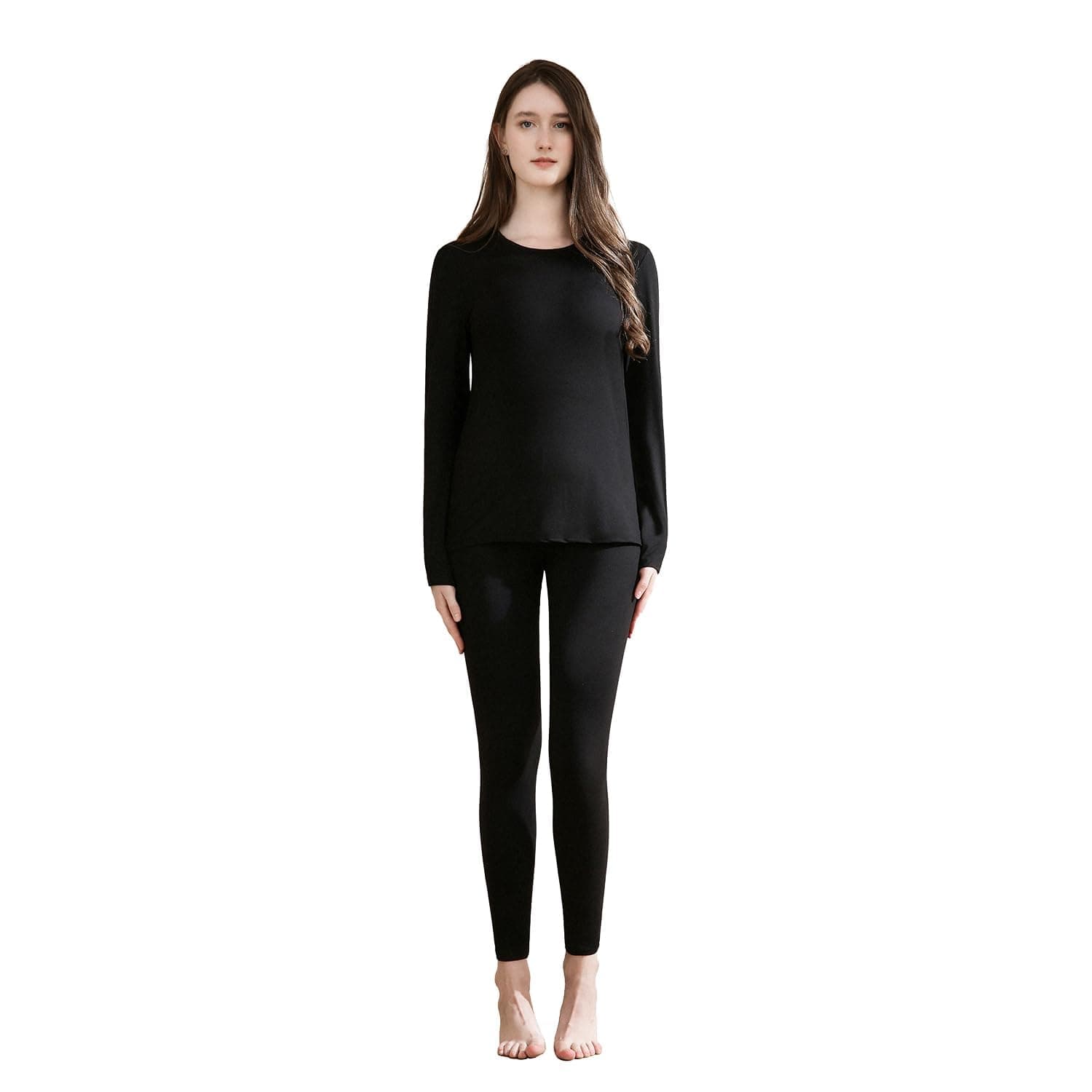 casme Thermal Underwear for Women Cold Weather Top Bottom Soft Stretch Fabric Weightless Imperceptible for Winter Daily Wear Outdoor Activities on Amazon.ae - Price Tracker