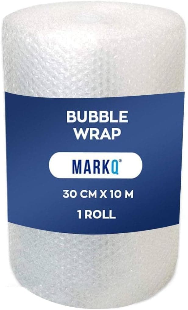 MARKQ Bubble Wrap Roll, 30 cm x 10 m Air Bubble Cushioning Wrap for Packaging, Shipping, Mailing, Packing and Moving Supplies on Amazon.ae - Price Tracker