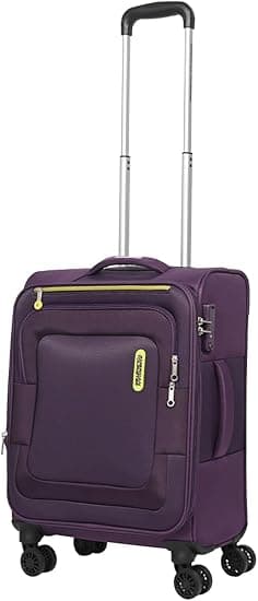 Duncan+ Suitcase, Cabin Size, 4 Spinner Wheels, Soft Top, 100% Polyester, Lightweight|Water Resistant Material|TSA Lock|Front Storage Compartment|Expandable - 3 Years International Warranty on Amazon.ae - Price Tracker