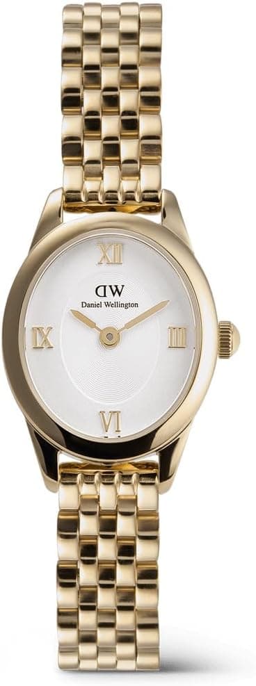 Daniel Wellington Ophelia Watch 20 Steinless Steel with PVD Plated Gold, gold, 20, Bracelet on Amazon.ae - Price Tracker