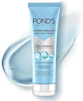 POND'S Hydra Light hyaluronic acid hydrating gel facewash hydrate and glow 100g - Best Deal Finder