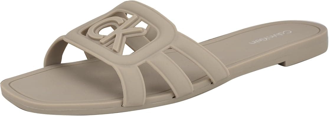 Calvin Klein Yoana womens Flat Sandal على Amazon.ae - متتبع الأسعار