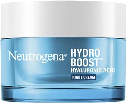 Neutrogena Hydro Boost Hyaluronic Acid Night Cream | Enriched with Amino Acids, Electrolytes | 72-Hour Deep Hydration | All Skin Types | For Men & Women 50g - Best Deal Finder