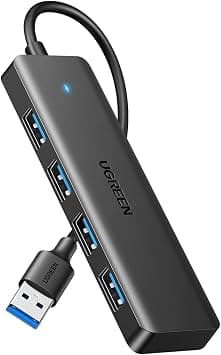 UGREEN USB Hub 3.0 4 Ports Multiport Adapter Ultra Slim Data Hub | USB A Splitter Extension for Laptop, Desktop PC, Mouse, Keyboard, Flash Drive, U Disk, Printer [Charging Not Supported] on Amazon.ae - Price Tracker
