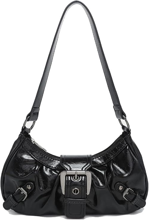 Women's Y2K Purse Shoulder Bag Top Handle Handbag Small Punk Hobo Clutch Purses Bags Trendy on Amazon - Best Deal Finder