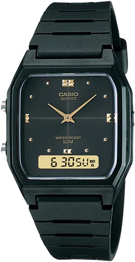 Casio Men's Watch - AW-48HE-1AVDF Black Dial, Black Band on Amazon - Best Deal Finder