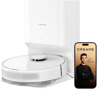 dreame D10 Plus Gen 2 robot vacuum cleaner with drying function, automatic dust emptying, stores up to 90 days of dust, LiDAR navigation, 6000 Pa suction power for carpets and pet hair, 285 minute على Amazon.ae - متتبع الأسعار