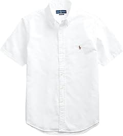 POLO RALPH LAUREN Men's Classic Fit Short Sleeve Oxford Shirt - Amazon.ae Price Tracker
