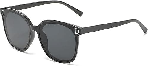 Trendy Oversized Women's Sunglasses – Vintage Square Frames with Gradient Lenses on Amazon.ae - Price Tracker