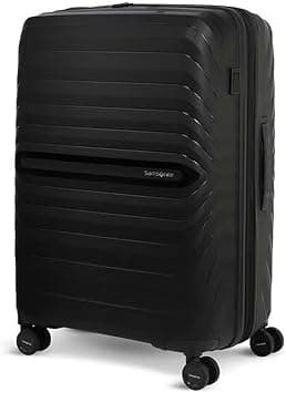 Samsonite Octolite Neo Expandable 55 Cms Small Cabin Polypropylene Hard Sided 8 Wheel Spinner Luggage/Suitcase/Trolley Bag (Black)-10 Year Global Warranty, Jet Black, Checkin | 68 cm | Medium, Luggage on Amazon - Best Deal Finder