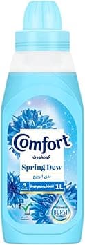 COMFORT Fabric Softener, Spring Dew, with freshness-burst technology for longer lasting fragrance & soft clothes, 1L - Amazon.ae Price Tracker