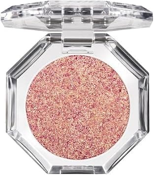 Too Faced Disco Crush High Shine Glitter Multi-Use Eye + Face Sparkle | Creamy, Iridescent, Multichrome Face & Eyeshadow Glitter, 0.05 Ounce, Mystic Pink - دليلك لأفضل العروض