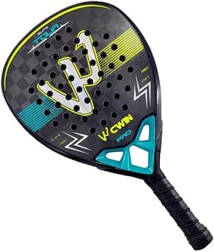 Padel Racket – 18K Carbon Surface, EVA Core, Precision Control, Diamond Shaped with Bag, Wristband, Overgrips and Protection Band included - Blue - Best Deal Finder