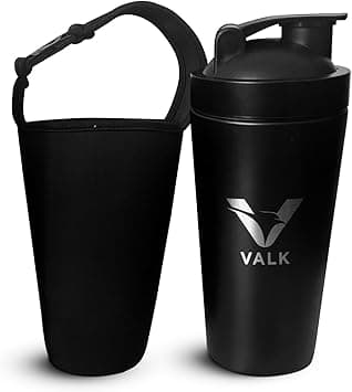 VALK 750ml Protein Shaker Bottle – Stainless Steel, Leak-Proof & BPA-Free | Easy Clean, Hot & Cold Ready | Perfect for Shakes, Coffee, Smoothies, Coffee, Juice & Hot Beverages & On-the-Go Hydration - Amazon.ae Price Tracker