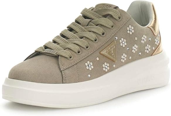 GUESS Elbina12 Sneaker Cupsole Low womens Sneaker على Amazon.ae - متتبع الأسعار