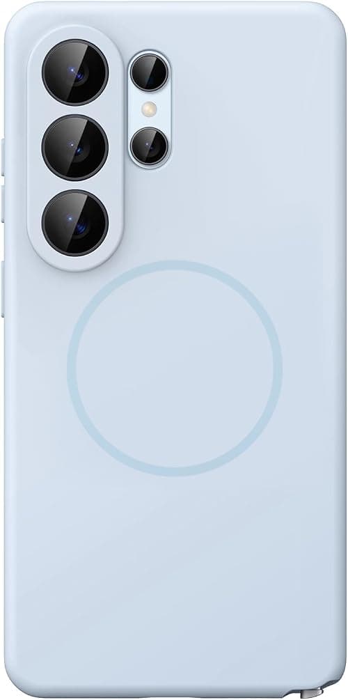 JETech Magnetic Silicone Case for Samsung Galaxy S26 Ultra, Compatible with MagSafe, Silky Soft Touch, Shock Absorbing Phone Cover with Camera Lens Protection (Omphalodes) on Amazon - Best Deal Finder