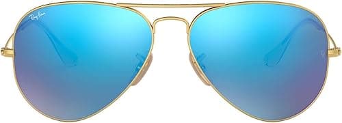 Ray-Ban Mens 0RB3025 Classic Flash Mirrored Aviator Sunglasses (pack of 1) on Amazon.ae - Price Tracker