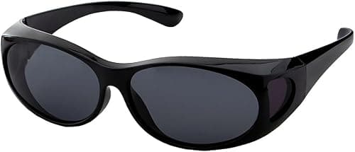 LensCovers Polarized Wraparound Sunglasses | Wear Over Sunglasses | Fitover for Glasses on Amazon.ae - Price Tracker