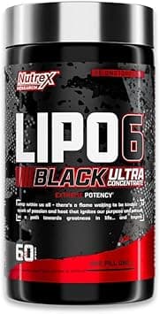 Nutrex Research Lipo 6 Black Ultra Concentrate Fat Loss Support 60 Capsules (NEW PACK) on Amazon.ae - Price Tracker