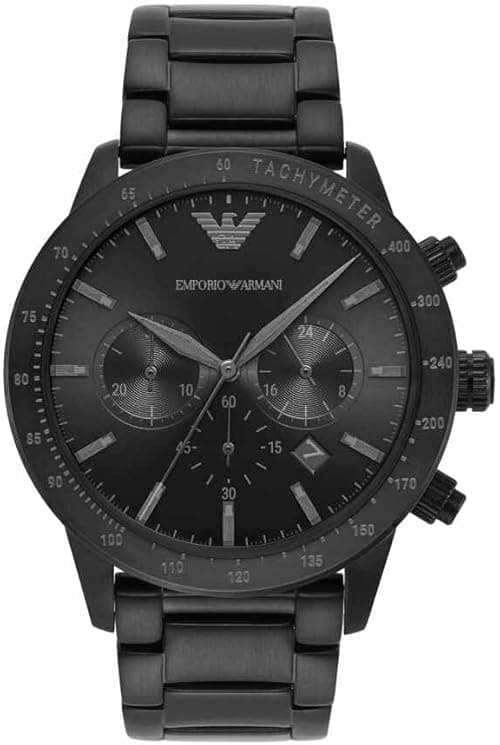 Emporio Armani Watch for Men, Chronograph Watch, 43mm case size on Amazon.ae - Price Tracker