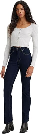 Levi's Womens 725 High Rise Bootcut Jeans (pack of 1) - Best Deal Finder