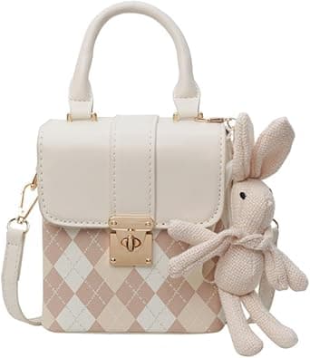 RTGGSEL Retro Vegan Leather Crossbody Shoulder Duffel Barrel Bags for Women Small Tote Satchel Handbags Purse on Amazon.ae - Price Tracker