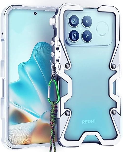 Gruattreay Aluminum Metal Case Compatible with Xiaomi Poco F8 Ultra (Silver) on Amazon.ae - Price Tracker