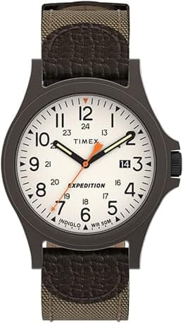 Timex Expedition Acadia Men's 40mm Leather Strap Watch TW4B23700 - Best Deal Finder