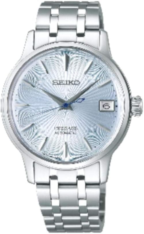 Seiko PRESAGE Automatic Ladies Cocktail 'Sky Diving' Blue Dial Steel Watch SRP841J1 on Amazon.ae - Price Tracker