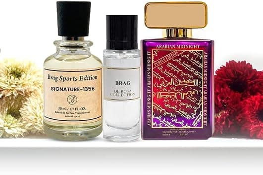 Signature 1356 50ml + Midnight Purple 100ml + Brag 30ml | Best Perfumes for Men | Oud Fragrance | Perfume for Women | Unisex Long Lasting Arabic Perfume | عطر نسائي | عود عطر | عطور للرجال on Amazon.ae - Price Tracker