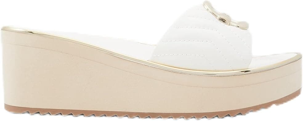 ALDO Onayllan115 Open White Women Synthetic Eva womens Sandal - Best Deal Finder
