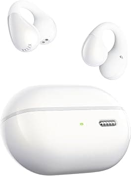 SoundPEATS PearlClip Pro Open-Ear Earbuds with LDAC & Hi-Res Audio, Bluetooth 6.0 Clip On Headphones, IPX5 Waterproof, Wireless Earbuds with 24 H Playtime, APP Control for Running/Cycling/Fitness - Best Deal Finder