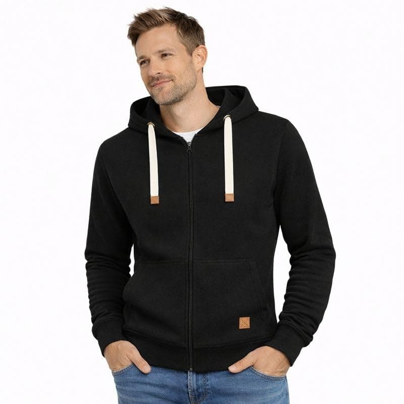 Blu Apparel Men's Full Zip Hoodie Fleece Hoodys for Men Premium Branded Hoodies on Amazon.ae - Price Tracker