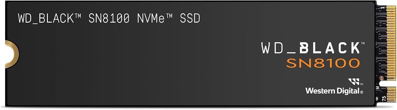 Western Digital WD_BLACK Internal SSD 1TB NVMe PCIe Gen5 x4 (Read Up to 14,900MB/s Writing, Up to 11,000MB/s) M.2 2280 SN8100 Gaming PC 5 Years Warranty on Amazon.ae - Price Tracker