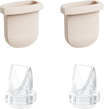 2pcs Duckbill Valves and 2pcs Silicone Diaphragms Compatible with eufy S1 Pro/S1/E10/E20 Breast Pump, Replace for Lansinoh Discreet Duo/NCVI/NICEGREEN/Nuliie/Zooawa S32 Breast Pump Parts on Amazon.ae - Price Tracker