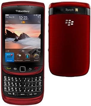 BlackBerry Torch 9800 Rdg71Uw Qwerty Factory Unlocked 3G Cell Phone Red on Amazon.ae - Price Tracker