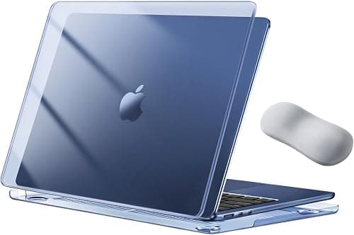 MOSISO Case Compatible with MacBook Air 13 inch 2026-2022, Crystal Midnight على Amazon.ae - متتبع الأسعار