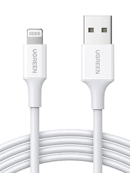 UGREEN Lightning Cable 1M,iPhone Charger for iPhone 17/16/15/14/13/12/11/10 | [MFi Certified],Design for iPhone & iPad,PD 20W fast iphone charger cable,Soft&Flexible, Lightweight&Portable for daily use on Amazon.ae - Price Tracker