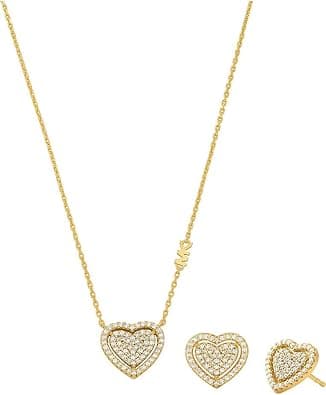 Michael Kors Women's Semi precious necklace and earring jewelry set - Best Deal Finder