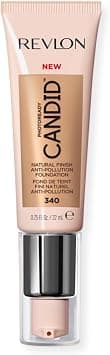 Revlon PhotoReady Candid Natural Finish Foundation, with Anti-Pollution, Antioxidant, Anti-Blue Light Ingredients, True Beige (340), 22ml - Best Deal Finder