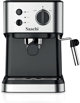Saachi Coffee Maker NL-COF-7068-BK With 20 Bar High Pressure Pump on Amazon.ae - Price Tracker