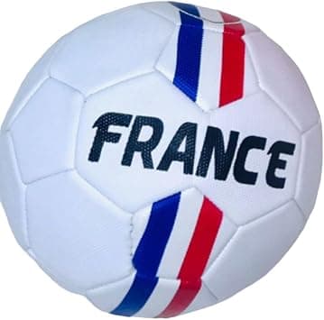 Generic FRANCE Competition Ball Soft Leather Football Professional Player Football Lover Student Sports Training Ball, Size 5# على Amazon.ae - متتبع الأسعار