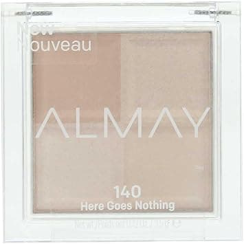 Almay Eyeshadow Palette, Longlasting Eye Makeup, Single Shade Eye Color in Matte, Metallic, Satin and Glitter Finish, Hypoallergenic, 140 Here Goes Nothing, 0.12 Oz on Amazon.ae - Price Tracker