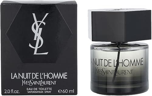 Yves Saint Laurent La Nuit Da L'homme Eau de Toilette Spray for Men, 2 oz on Amazon.ae - Price Tracker