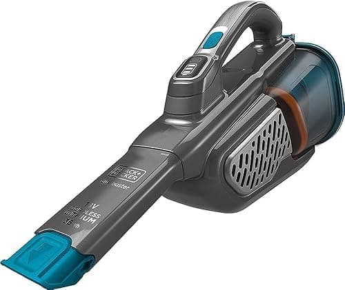 Black+Decker Cordless Dustbuster Handheld Vacuum, 18 V, Li-Ion, 700ml, Titanium/Blue - BHHV520BF-GB, 2 Years Warranty on Amazon - Best Deal Finder