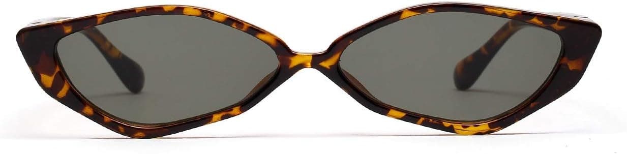 Triangle Cat's Eye Retro Sunglasses UV Ultra-small Box External Travel Beach Decoration Sunglasses for Women (Color : C) on Amazon.ae - Price Tracker