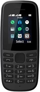 105 Mobile Phone Compatible Dual Sim (Black) على Amazon.ae - متتبع الأسعار