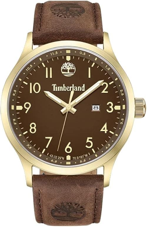 Timberland TDWGF0009604 Unisex Analogue Quartz Watch with Leather Strap on Amazon.ae - Price Tracker
